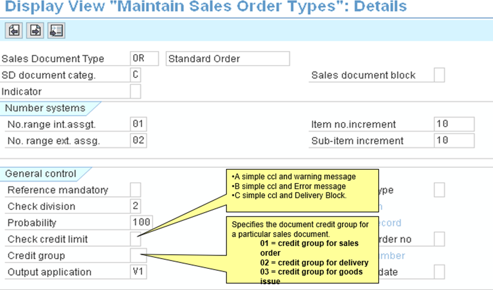 sap credit management configuration